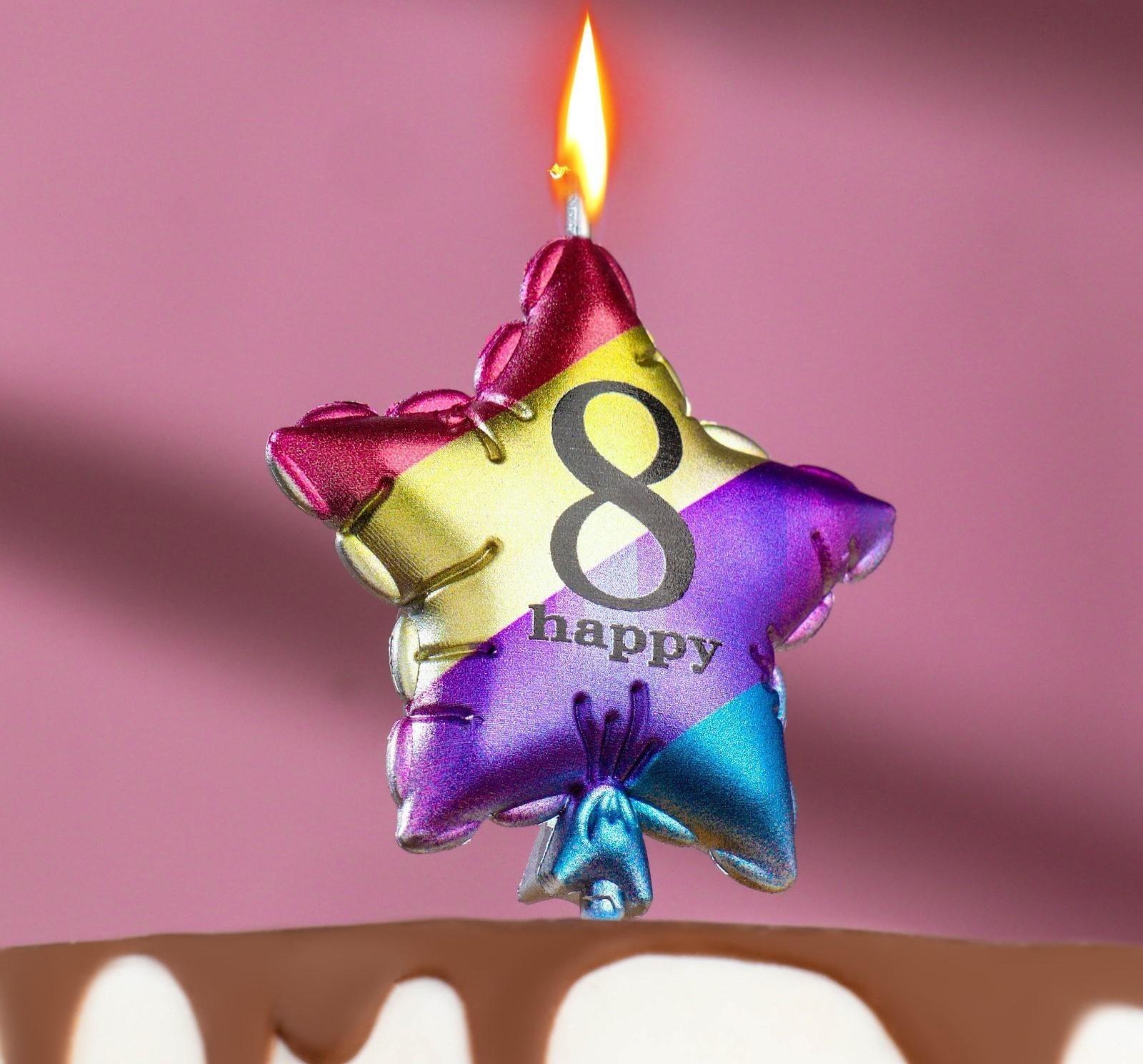 Свеча в торт 