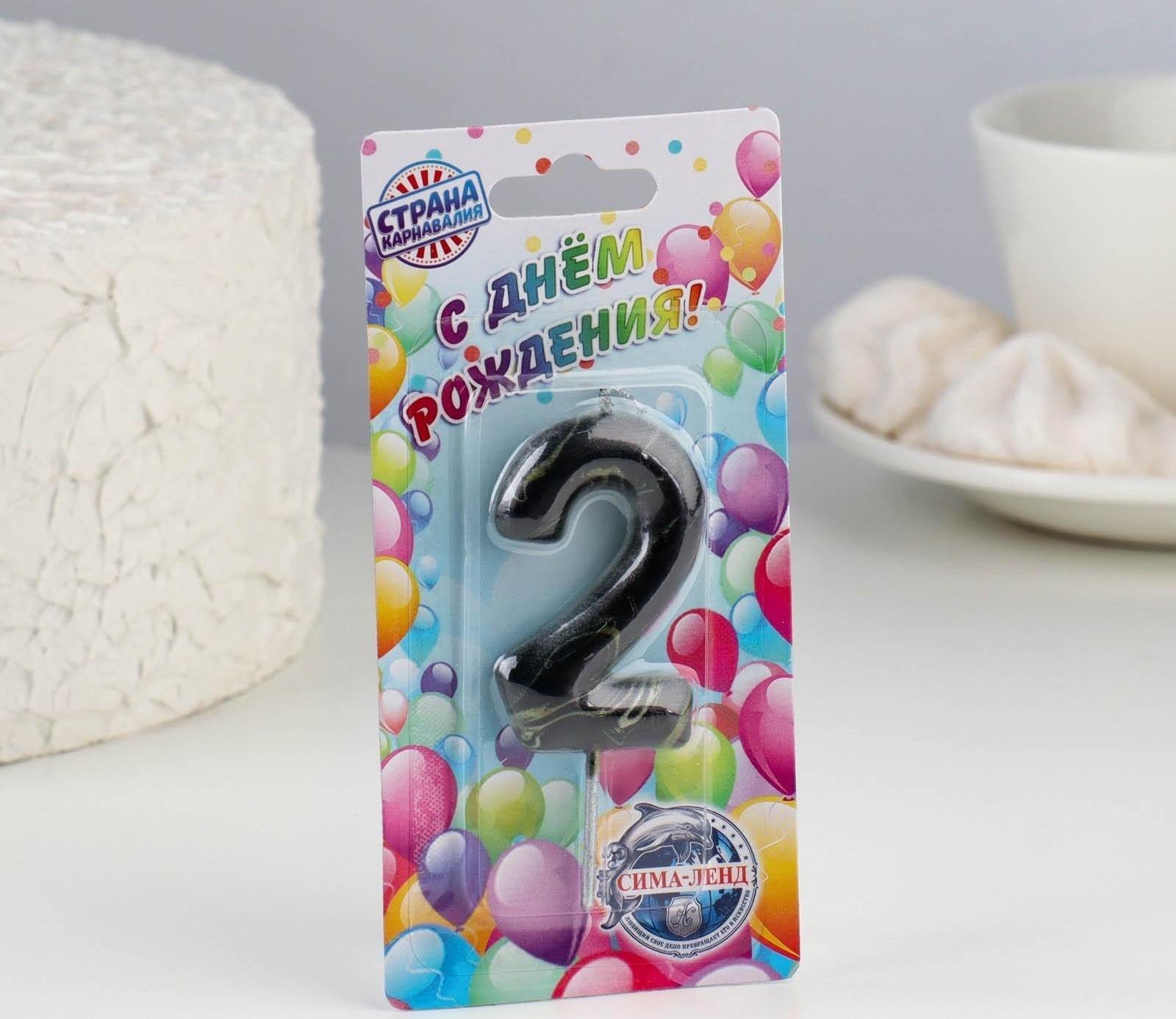 Свеча в торт 