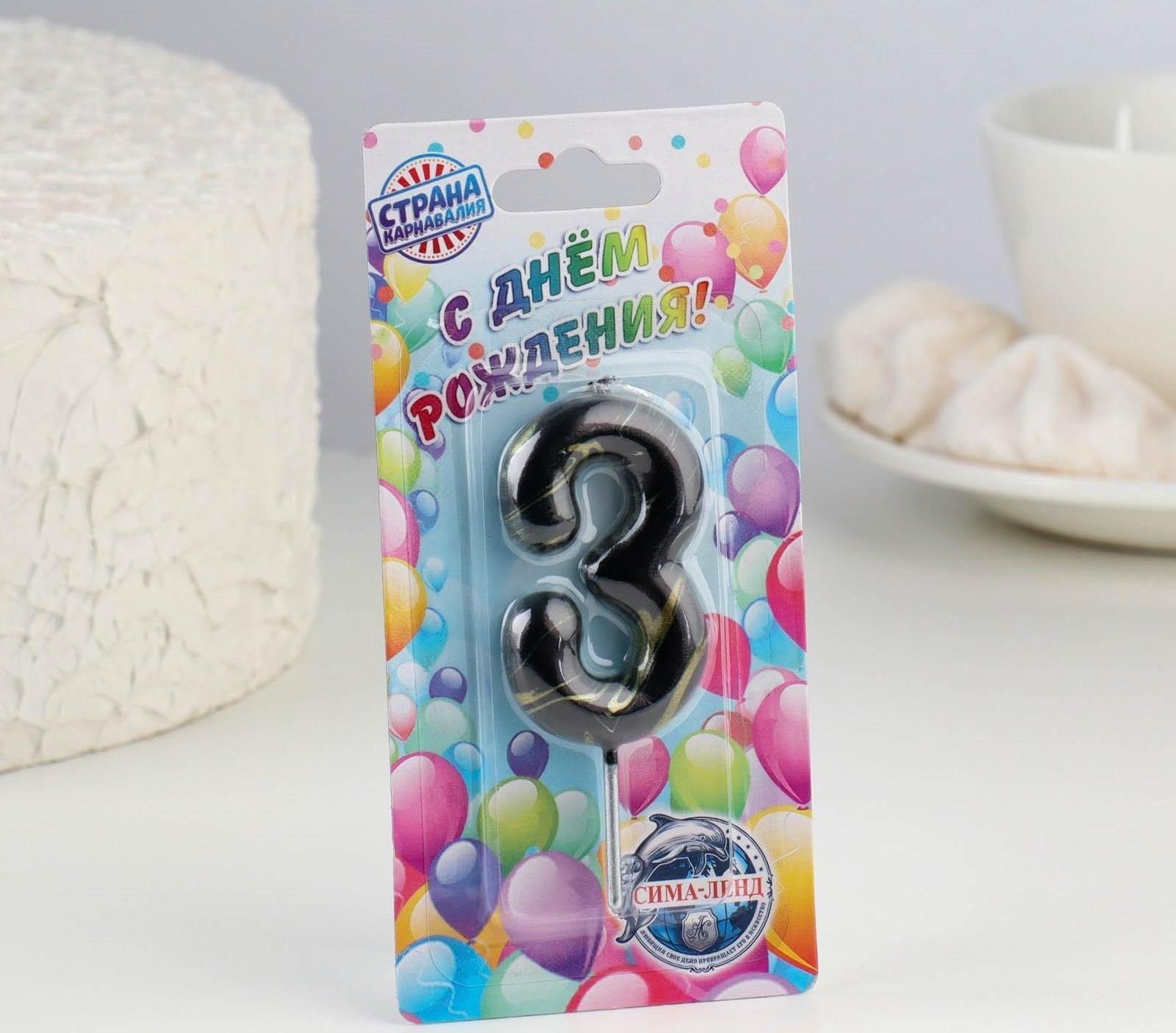 Свеча в торт 