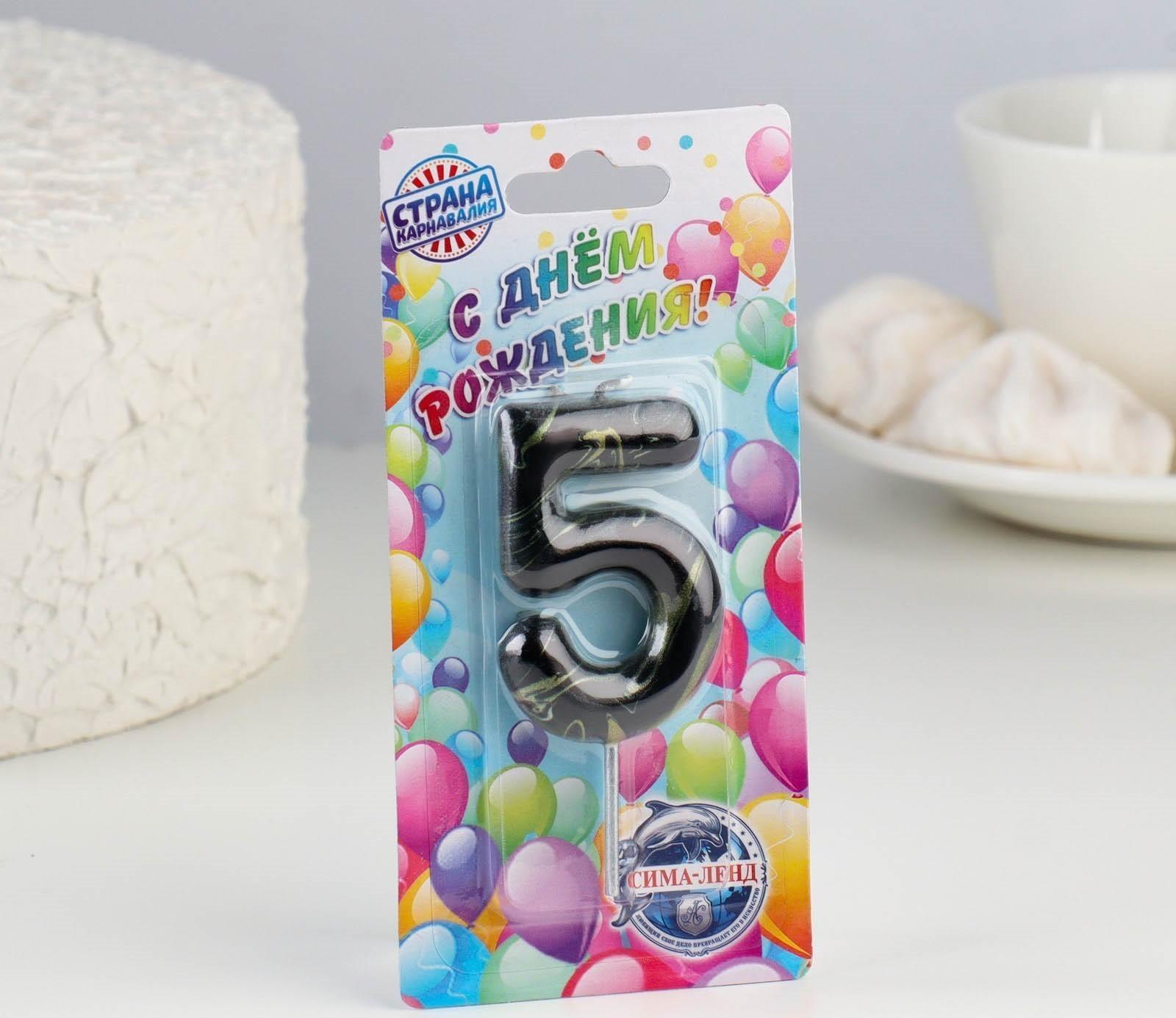 Свеча в торт 