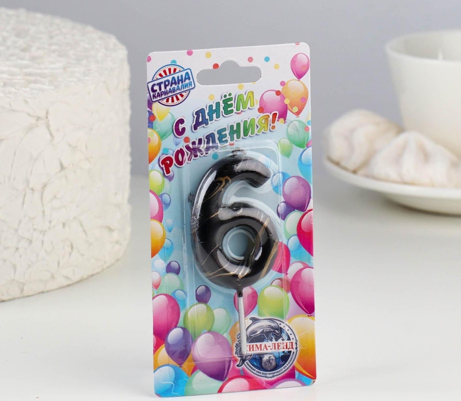 Свеча в торт 