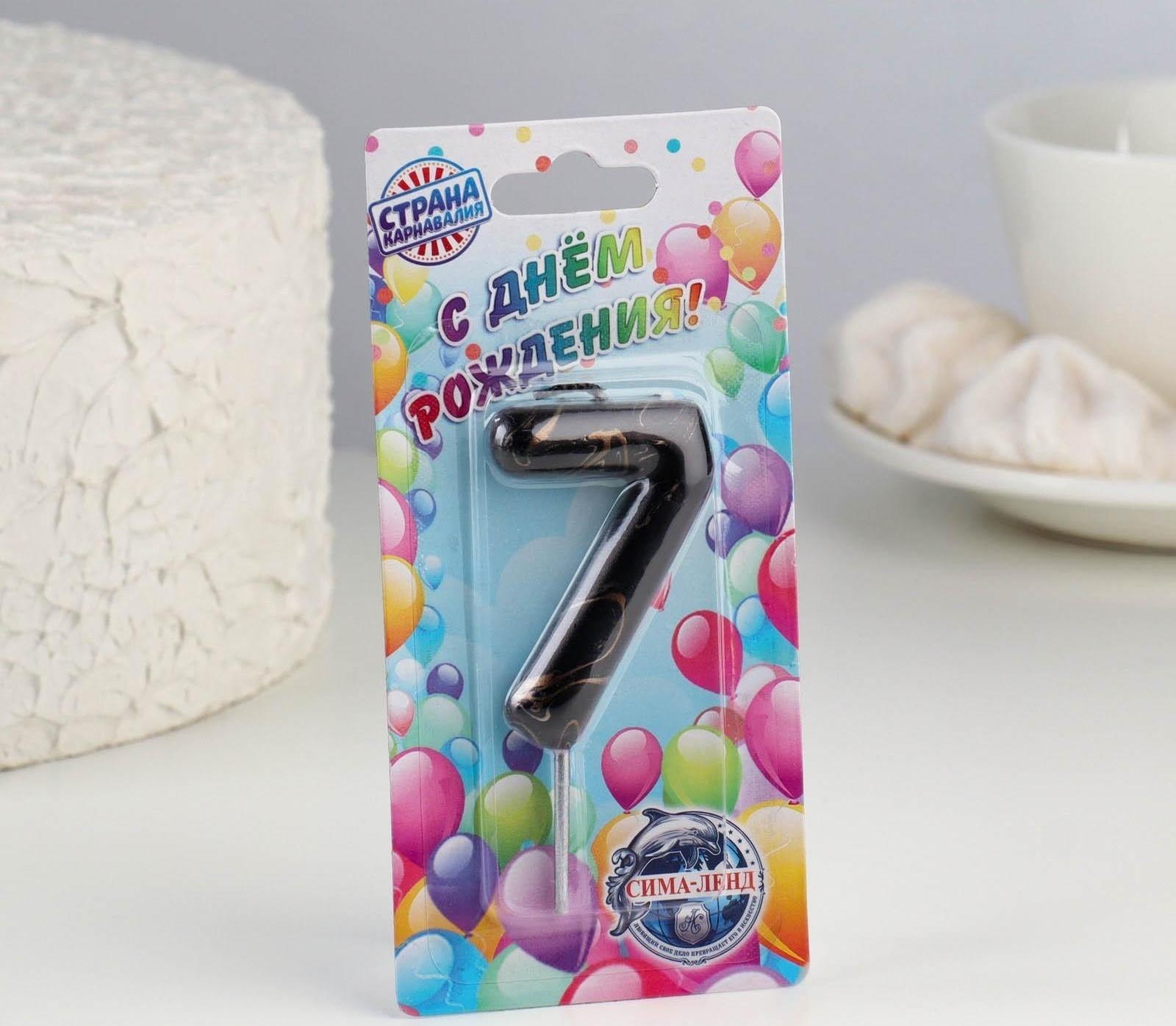 Свеча в торт 