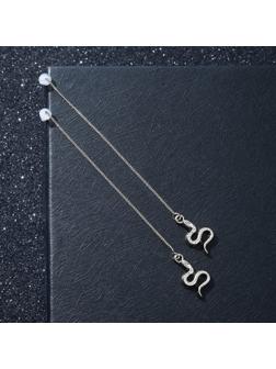 Серьги висячие 