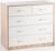 Комод 5 ящиков  900х480х800 дуб сонома/белый