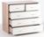 Комод 5 ящиков  900х480х800 дуб сонома/белый
