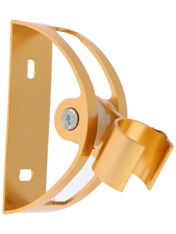 Держатель для душевой лейки ZEIN Z65, регулируемый, алюминий, золотой