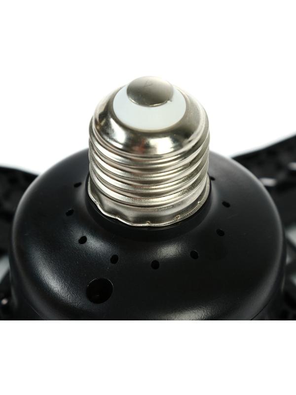 Фитолампа светодиодная, Е27, 26 Вт, 126 Led, 265 В, складная, биколорная