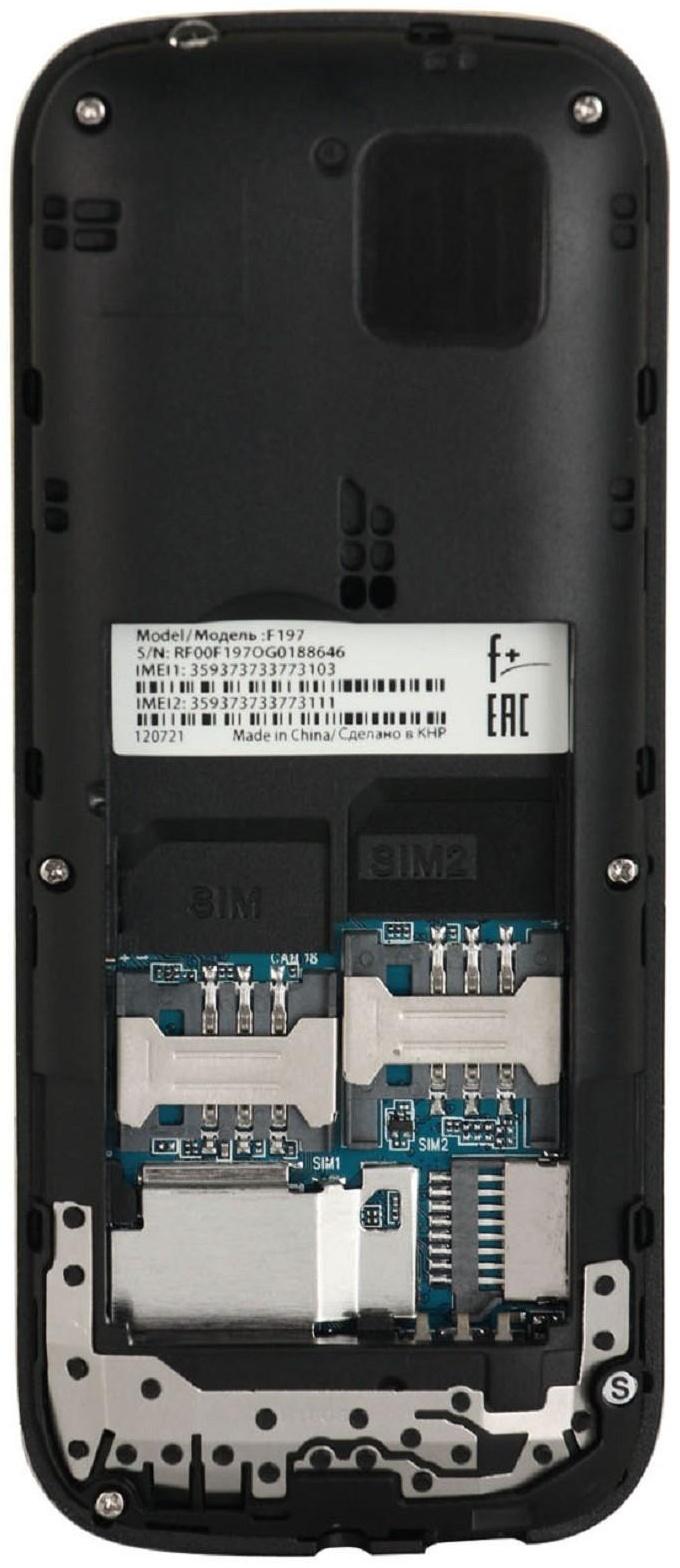 Сотовый телефон F+ F197, 1.77
