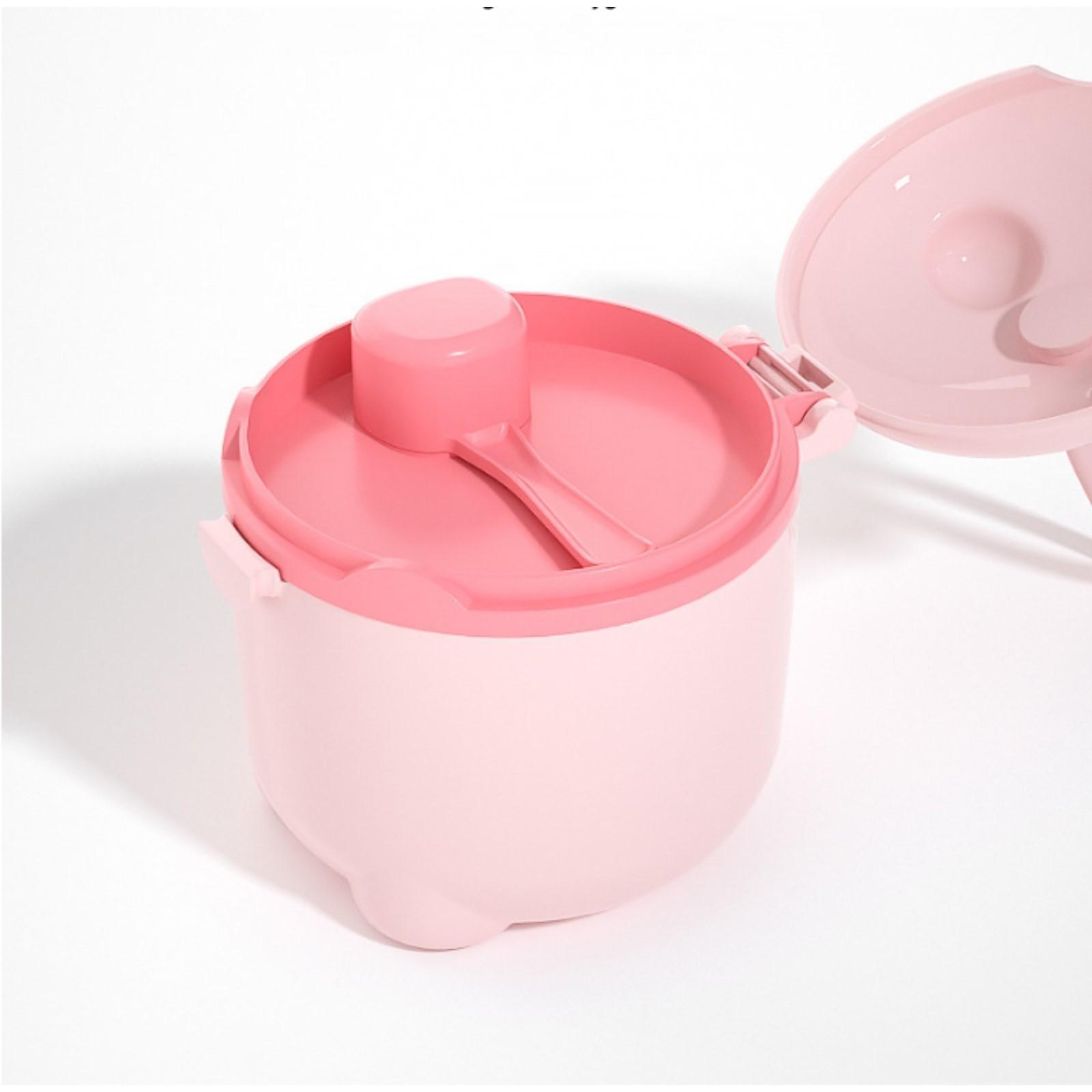 Контейнер для хранения детского питания, 250 мл., цвет розовый