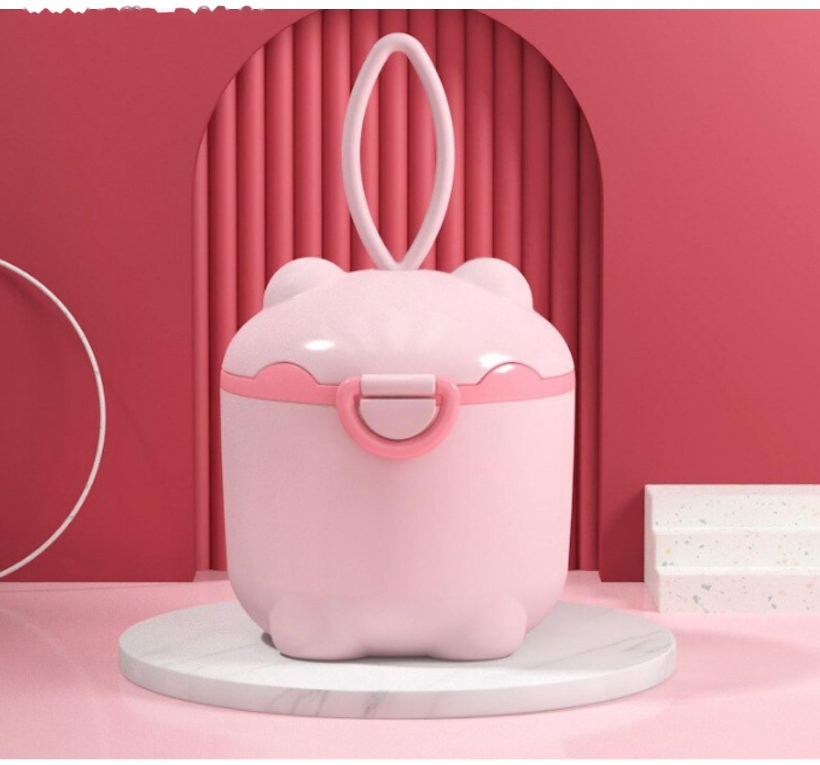 Контейнер для хранения детского питания, 250 мл., цвет розовый