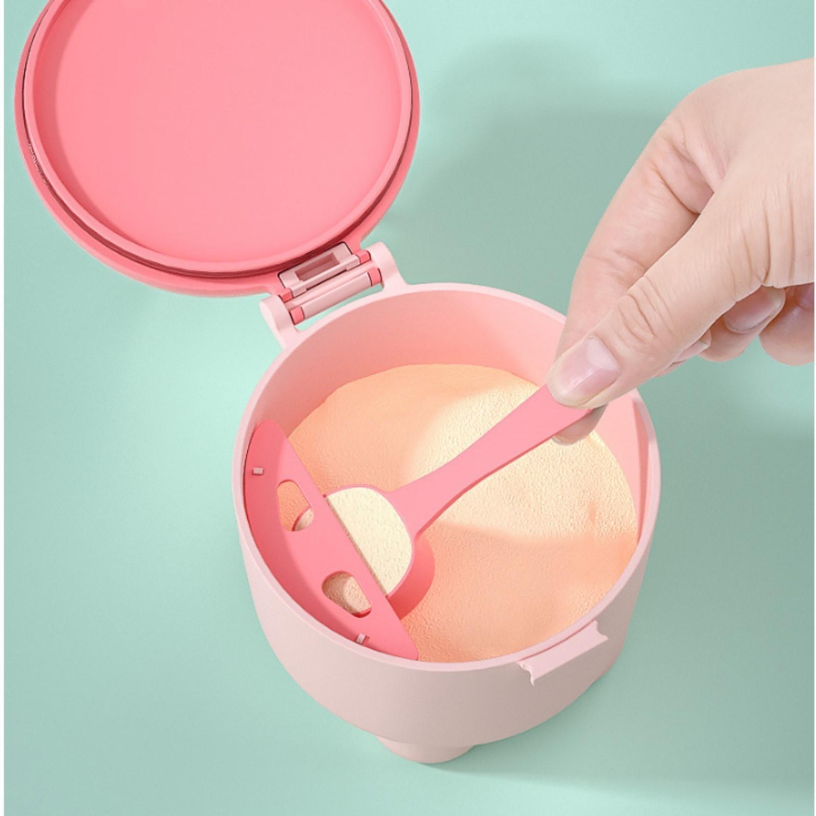 Контейнер для хранения детского питания, 250 мл., цвет розовый