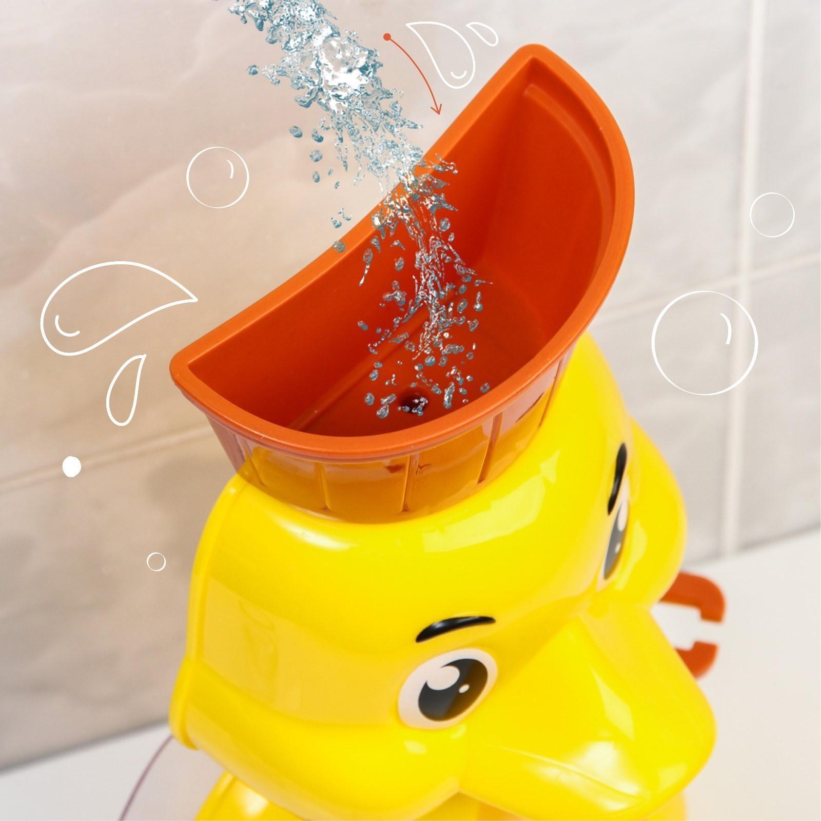 Игрушка для игры в ванне «Мельница. Цыпленок», на присоске, цвет МИКС