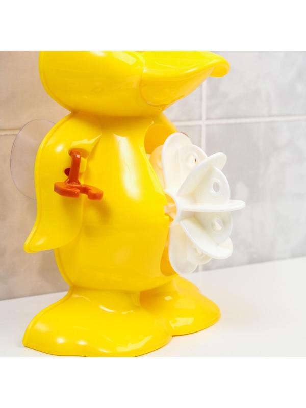 Игрушка для игры в ванне «Мельница. Цыпленок», на присоске, цвет МИКС