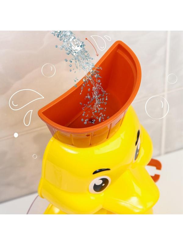 Игрушка для игры в ванне «Мельница. Цыпленок», на присоске, цвет МИКС