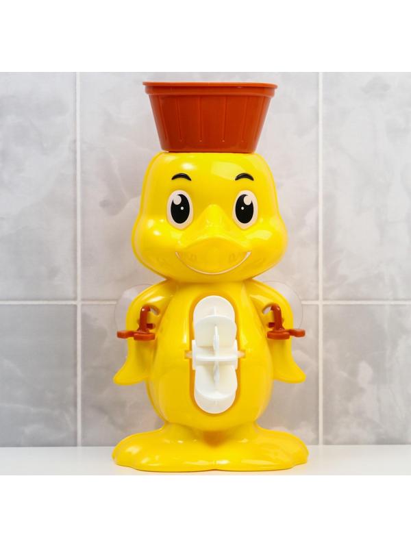 Игрушка для игры в ванне «Мельница. Цыпленок», на присоске, цвет МИКС