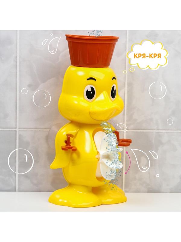 Игрушка для игры в ванне «Мельница. Цыпленок», на присоске, цвет МИКС