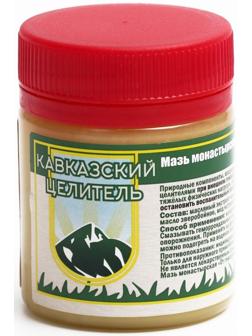 Растирка-мазь Кавказская от геморроя на основе календулы и прополиса, 40 мл