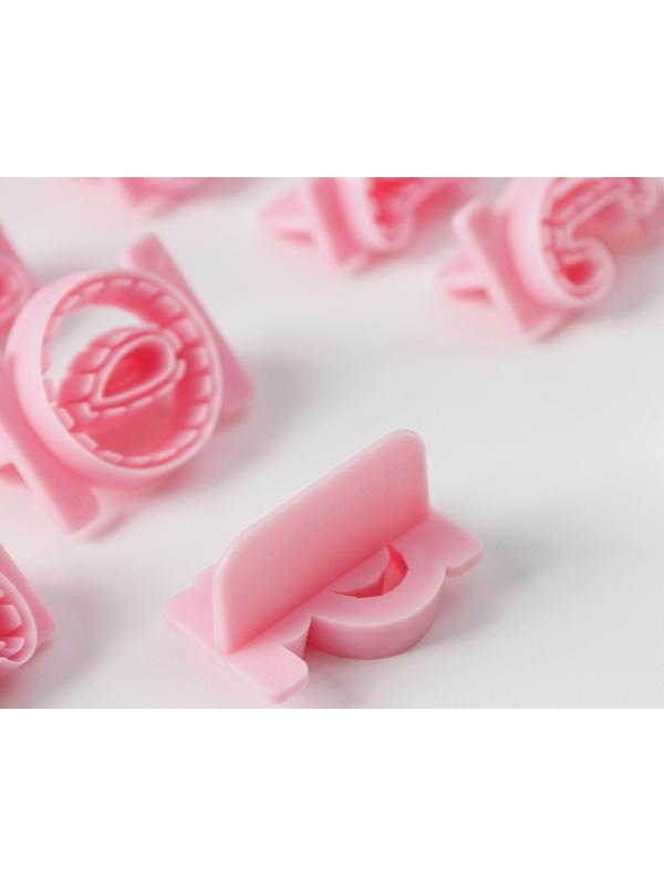 Набор печатей для марципана и теста «английский алфавит», 26 шт, 29×19×2,5 см