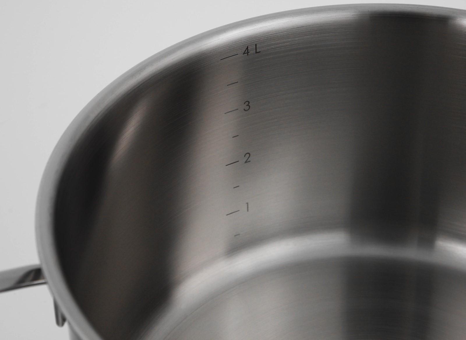 Кастрюля SAFIA, 4 л, d=22 cм, стеклянная крышка