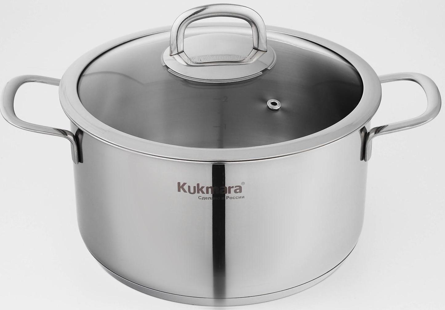 Кастрюля SAFIA, 4 л, d=22 cм, стеклянная крышка