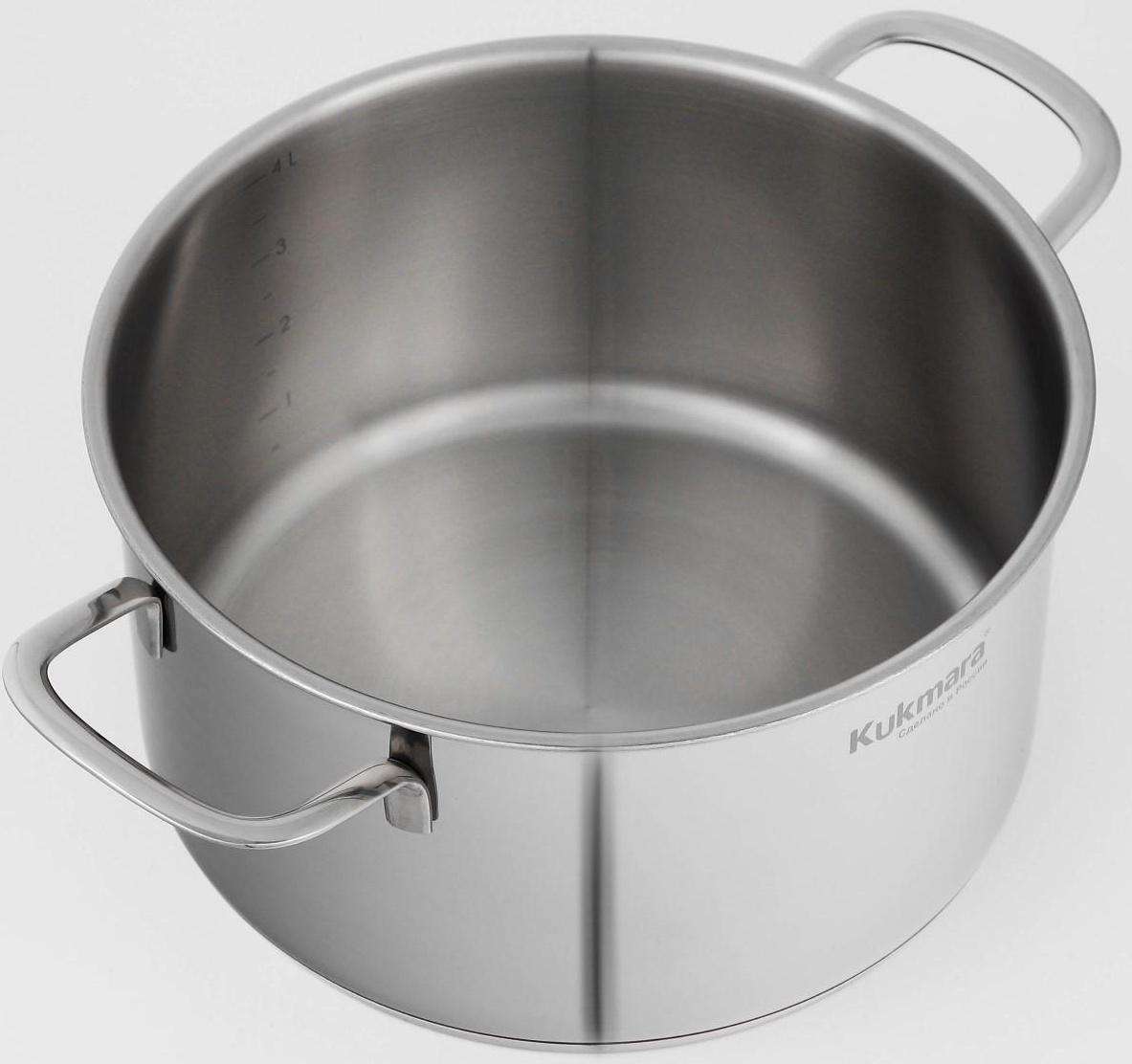 Кастрюля SAFIA, 4 л, d=22 cм, стеклянная крышка