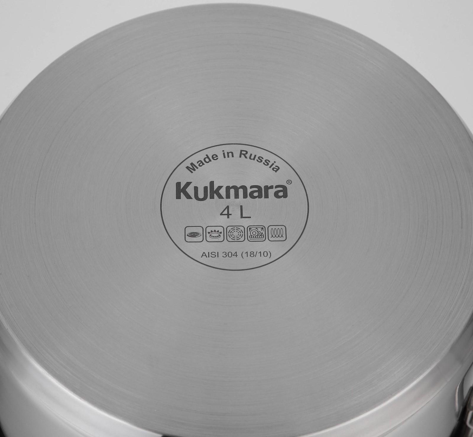 Кастрюля SAFIA, 4 л, d=22 cм, стеклянная крышка