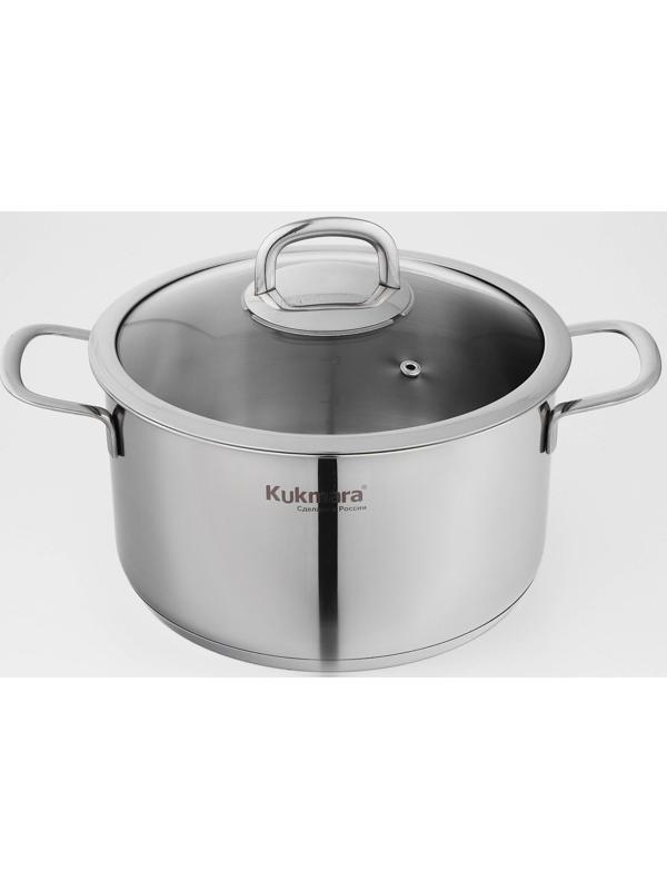 Кастрюля SAFIA, 4 л, d=22 cм, стеклянная крышка