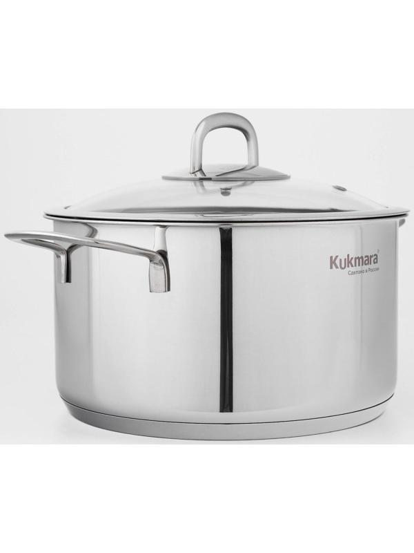 Кастрюля SAFIA, 4 л, d=22 cм, стеклянная крышка