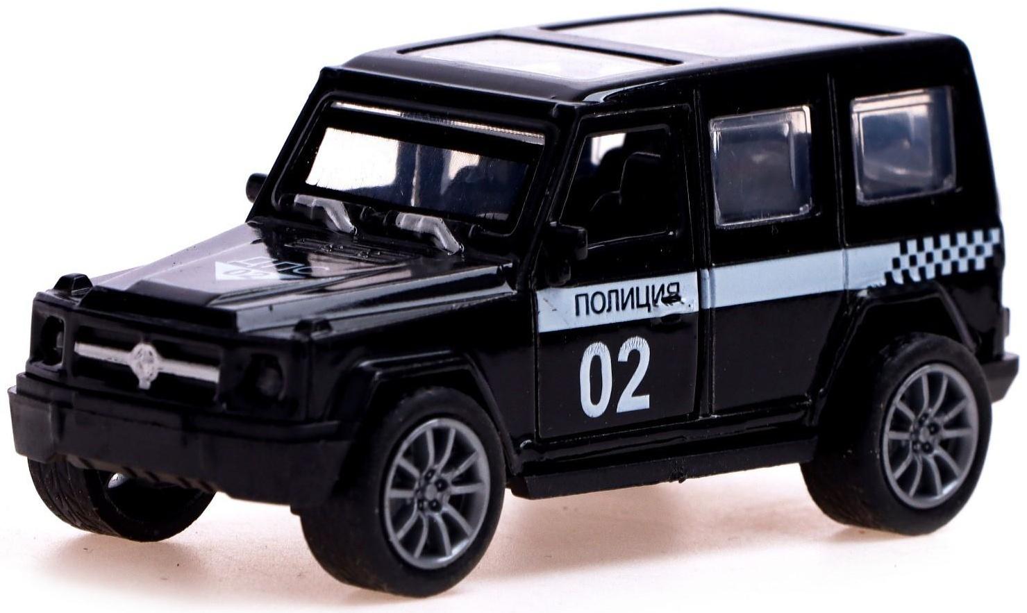 Машина металлическая «Спецслужбы», 1:48, инерция, открываются двери, МИКС