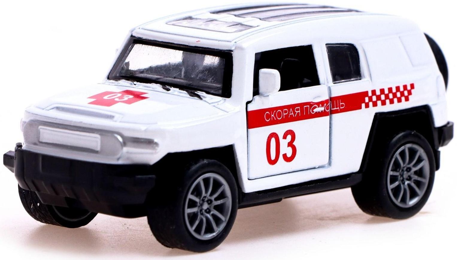 Машина металлическая «Спецслужбы», 1:48, инерция, открываются двери, МИКС