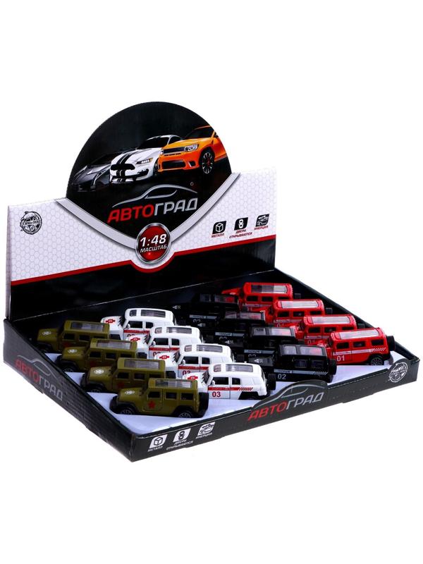 Машина металлическая «Спецслужбы», 1:48, инерция, открываются двери, МИКС