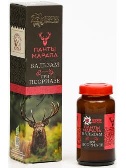 Бальзам Целебный Алтай панты марала при псориазе, 30 мл