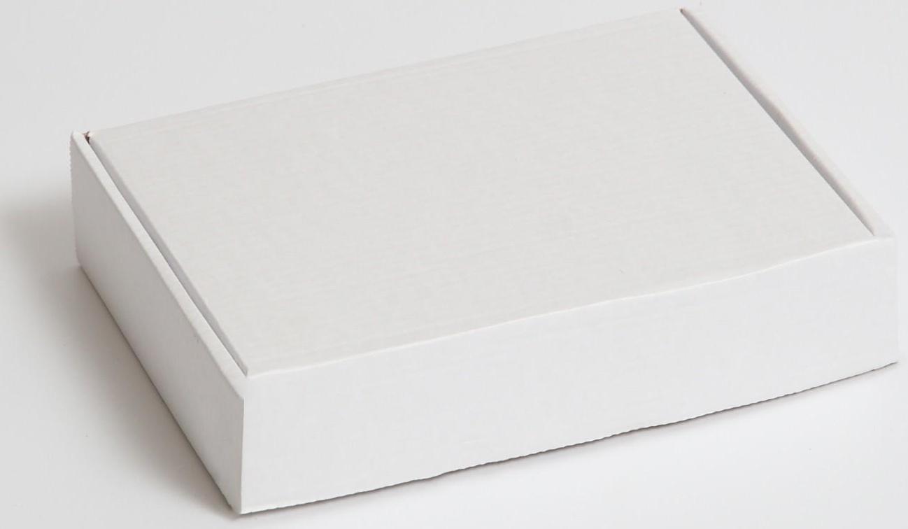 Коробка самосборная, белая, 21 х 15 х 5 см