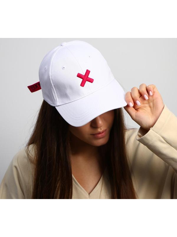 Кепка с лентой Yes/No р-р 56 см