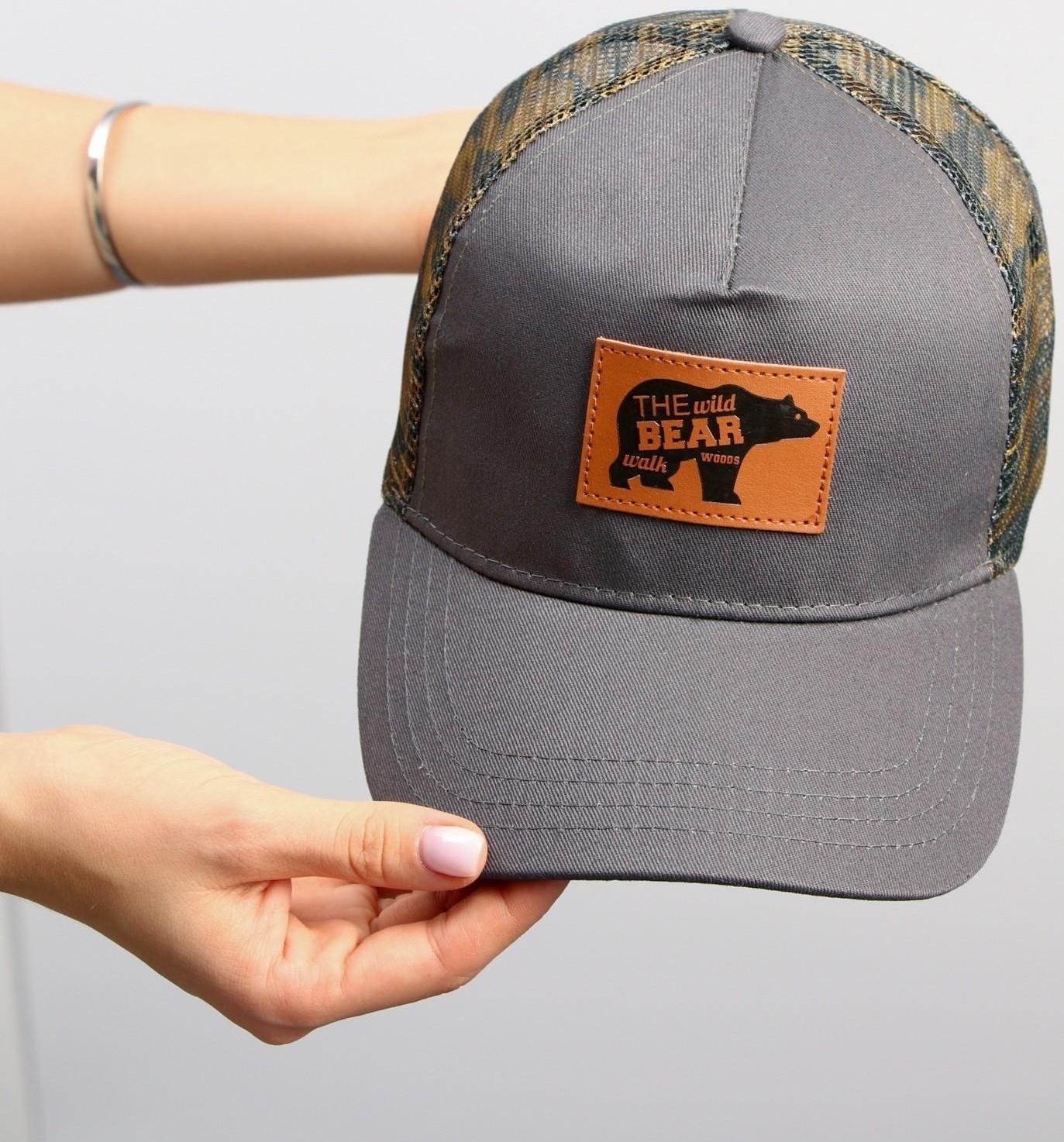 Кепка с сеткой The Wild Bear р-р 56 см