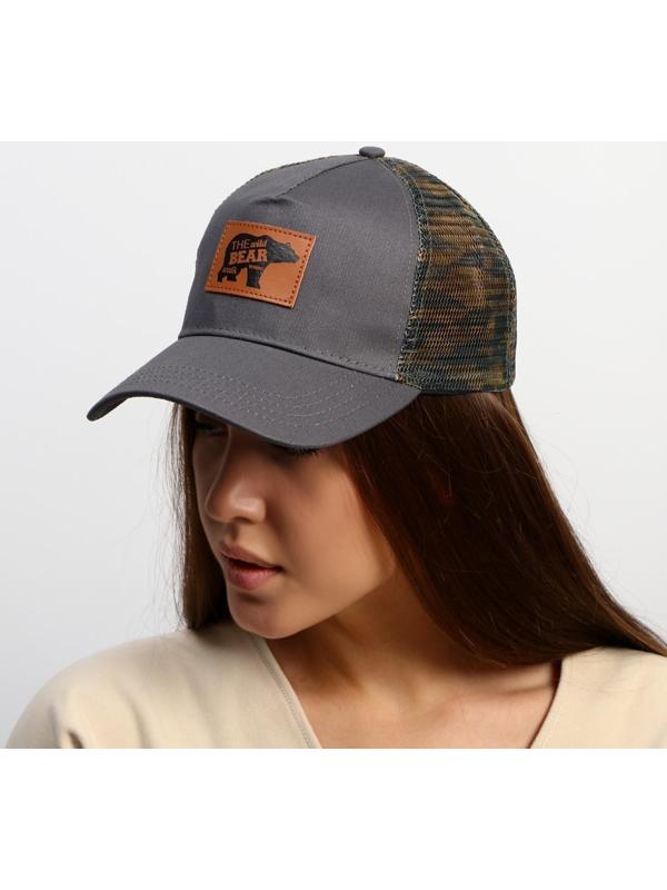 Кепка с сеткой The Wild Bear р-р 56 см