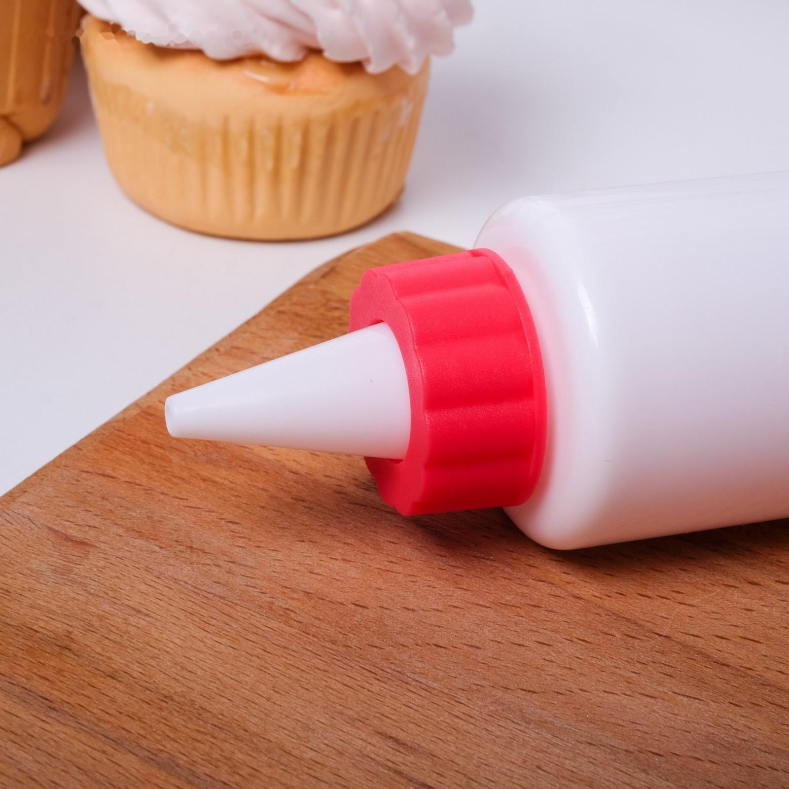 Кондитерский шприц «Главный ингредиент» 19.5 см х 6 см х 6 см, 200 мл, с насадками 6 шт