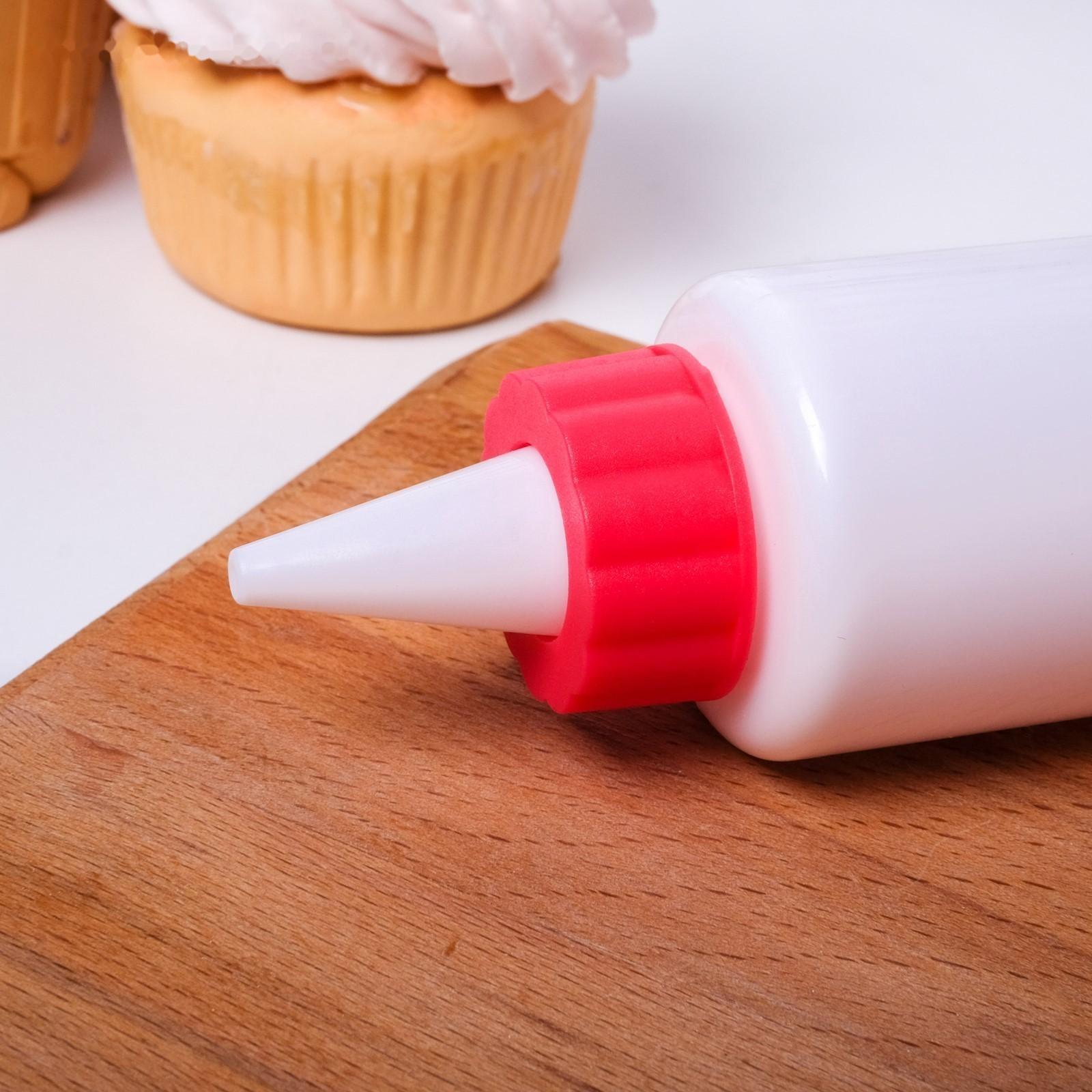 Кондитерский шприц «Создавай» 19.5 см х 6 см х 6 см, 200 мл, с насадками 6 шт