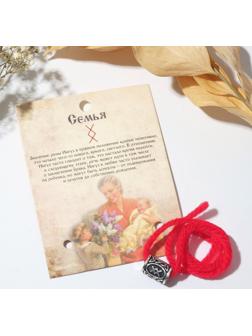 Браслет-амулет на нити 