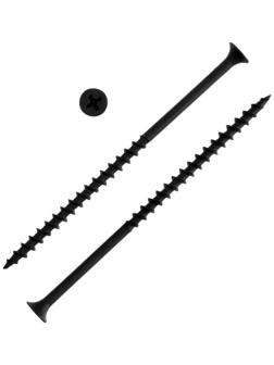 Саморезы гипсокартон-дерево ТУНДРА krep 4.8x100 мм, фосфатированные, 100 шт.