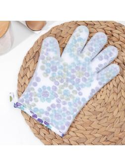 Перчатка для горячего Доляна «Сиеста», силикон, 28×20×1 см