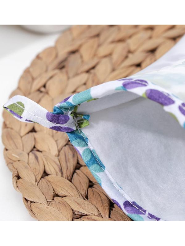 Перчатка для горячего Доляна «Сиеста», силикон, 28×20×1 см