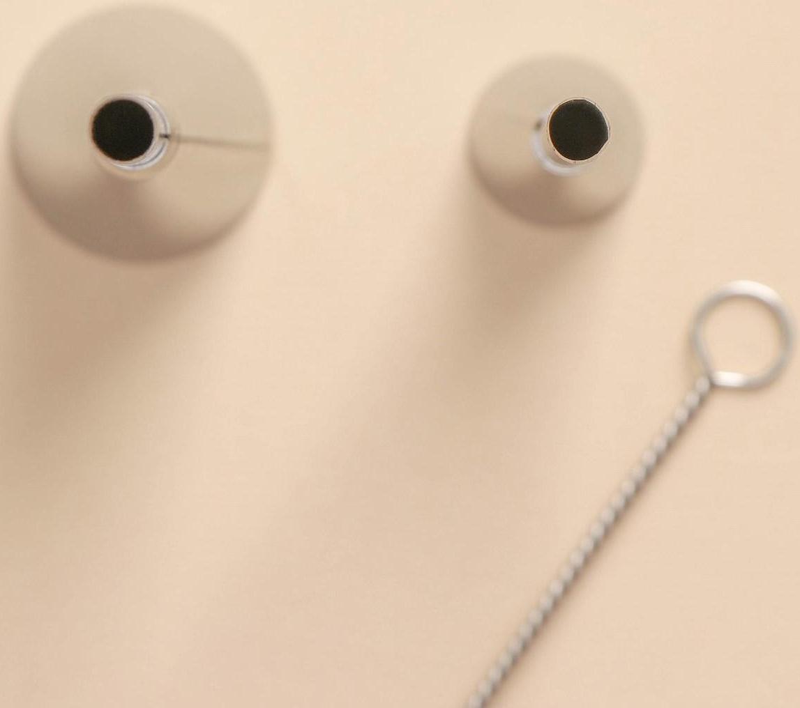 Набор кондитерских насадок с ёршиком, 3 шт, d=2,5 см, 1,7 см