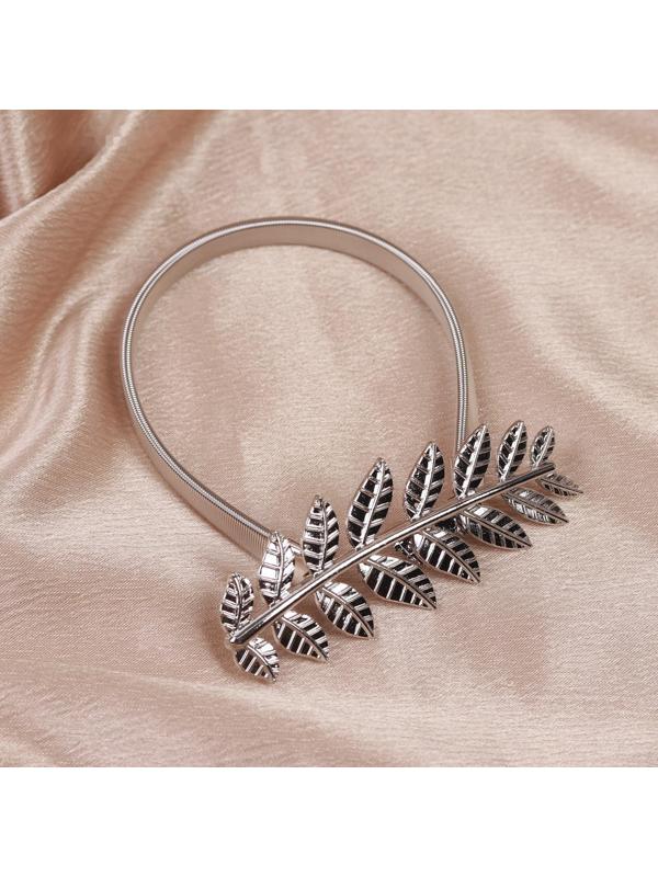 Подхват для штор «Ветка», 10 × 4 см, 32 см, цвет серебряный