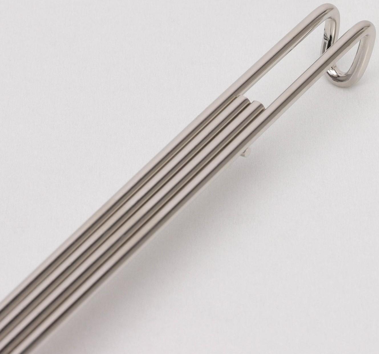 Шумовка для фритюра, 53×20 см, цвет серебряный