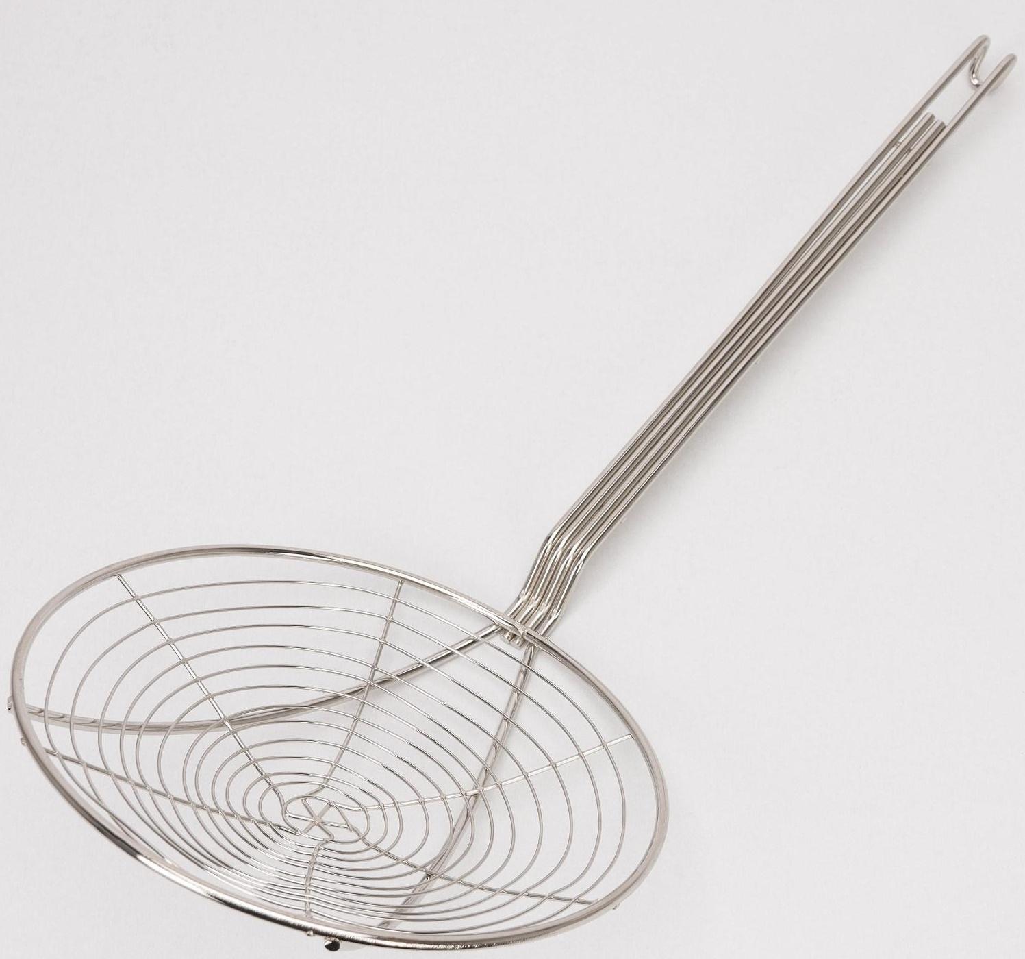 Шумовка из нержавеющей стали цельнотянутая, 54×23×8, толщина 3 мм, 201 марка стали, цвет серебряный