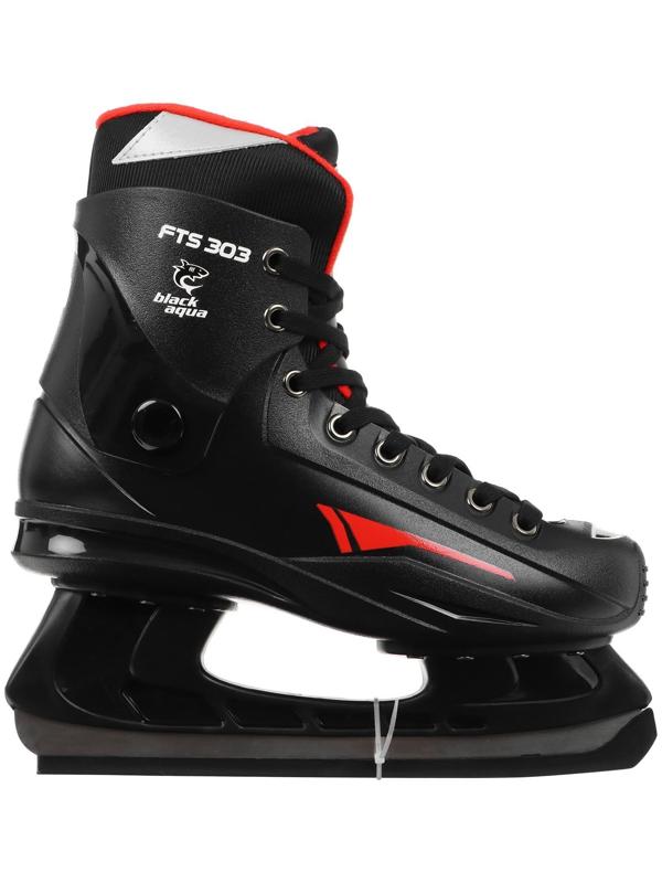 Коньки хоккейные прокатные Odwin, пластик, размер 41