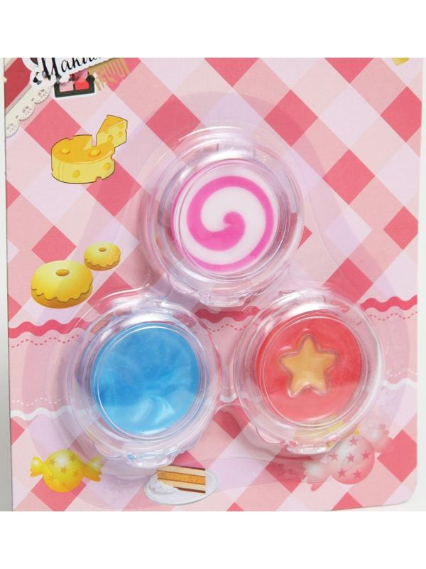 Набор детских блесков для губ «Сладости»