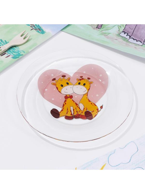 Тарелка Доляна «Жирафы», d=20 см
