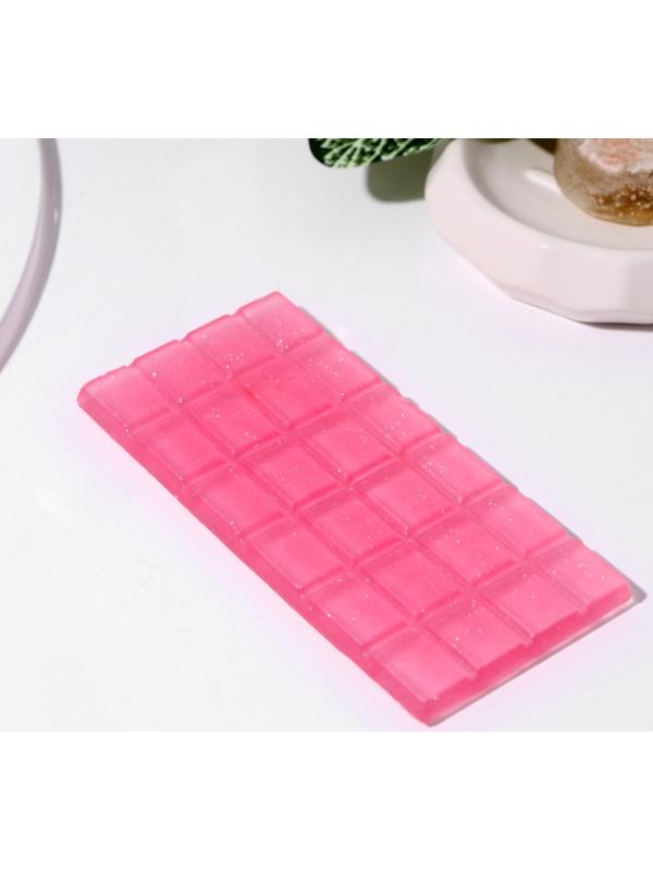 Фигурное мыло ручной работы в форме плитки шоколада 